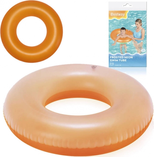 Felfújható gyűrű Bestway narancssárga 76 cm – Narancssárga