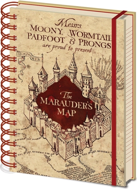 A5-ös spirálfüzet Harry Potter