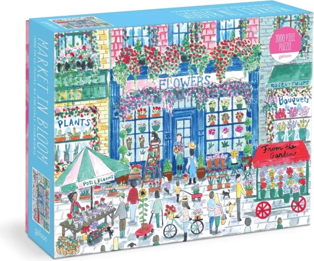 Puzzle Virágpiac 2000 darab