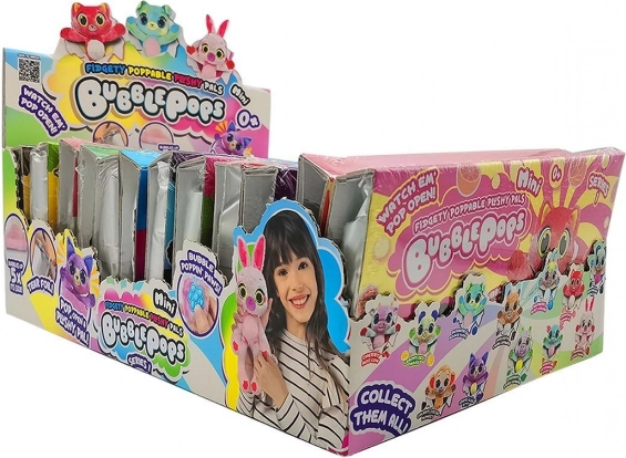 Illatos plüss Bubble Pops – display 6 db, 2. széria