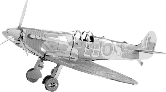Fém 3D modellkészlet Supermarine Spitfire Repülőgép