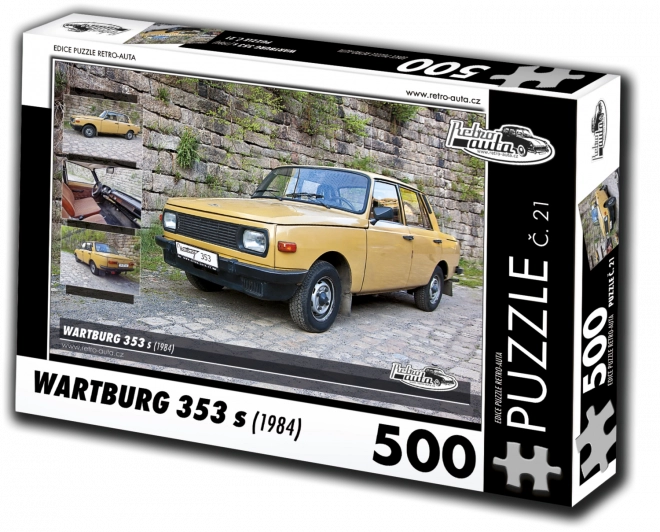 Puzzle Retro-Auta Wartburg 353 (1984) 500 darabos