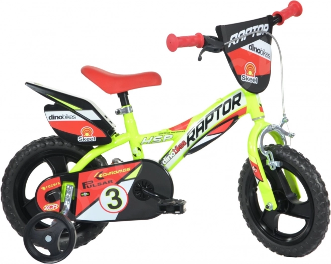 Gyermek kerékpár Dino Bikes Raptor 12"