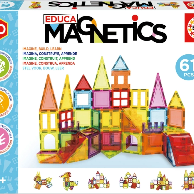 Educa mágneses építőkészlet Magnetics