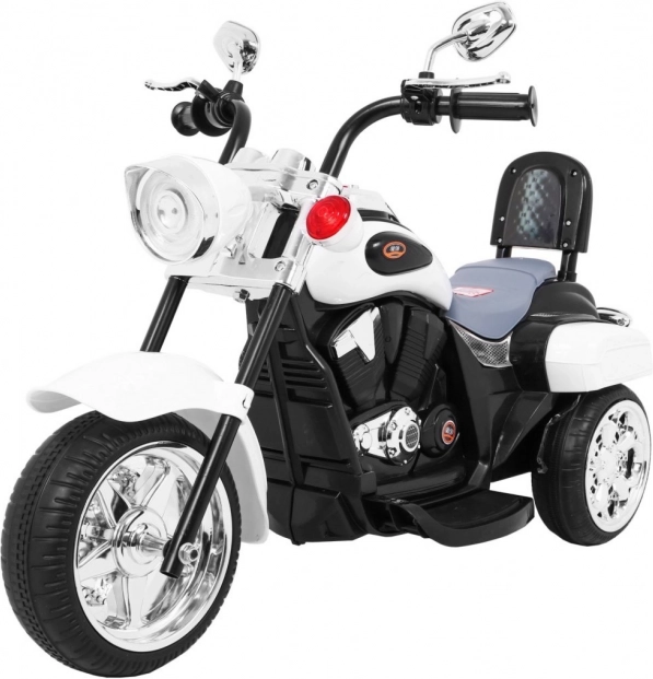 Elektromos chopper éjszakai motor fehér – Fehér