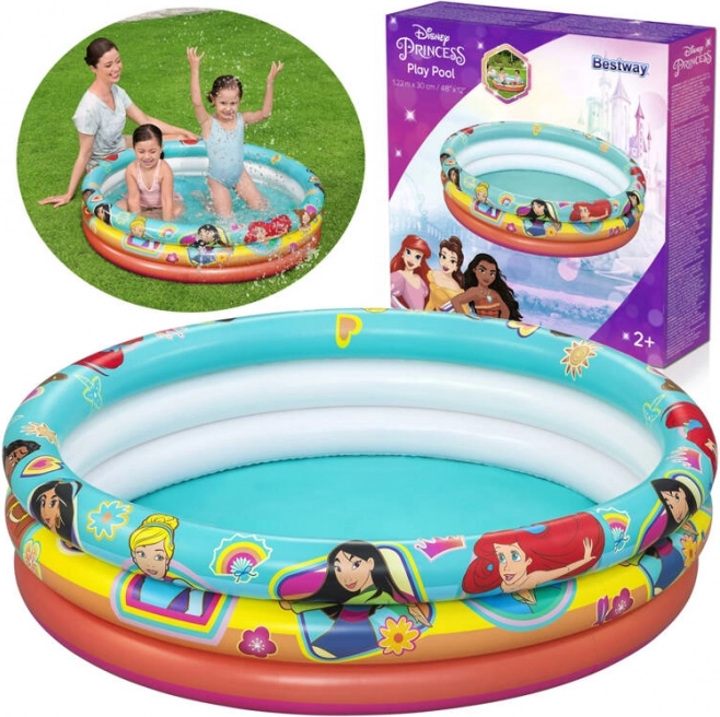 Bestway felfújható gyerekmedence DISNEY PRINCESS 122 × 30 cm