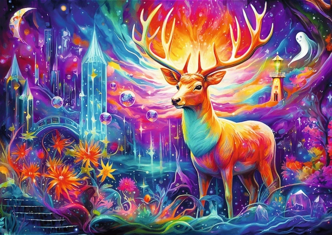1000 darabos puzzle – misztikus szarvas DreamScapes