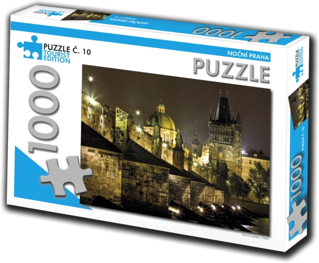 Puzzle Éjszakai Prága 1000 darab