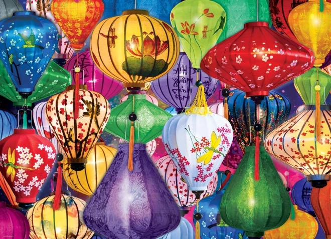 Eurographics puzzle ázsiai lámpások 1000 darab