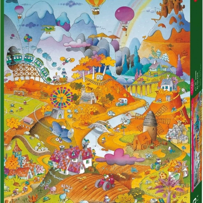 1000 darabos puzzle Idill - Mező
