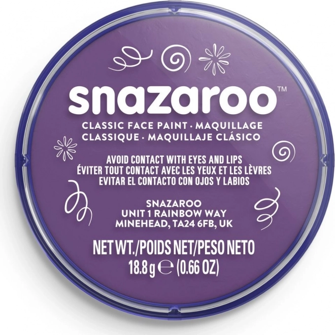 SNAZAROO arc- és testfesték piros 18 ml