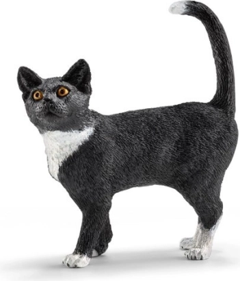 Álló macska figura