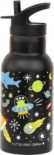 A Little Lovely Company Rozsdamentes acél ivópalack 500 ml – Univerzum