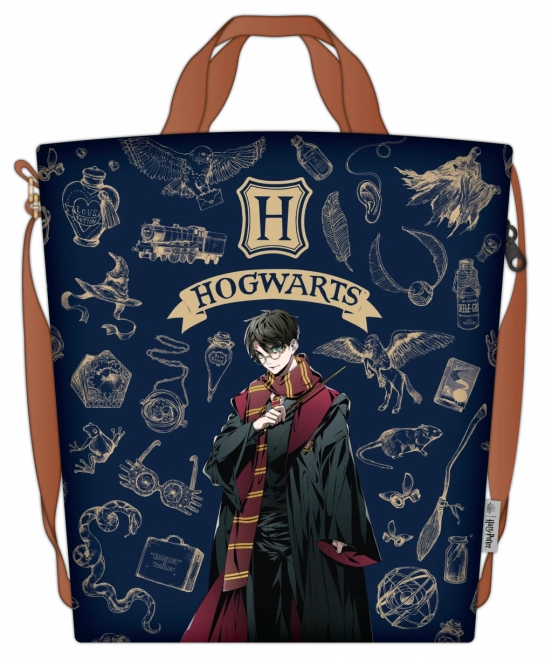 Harry Potter bevásárlótáska navy & gold