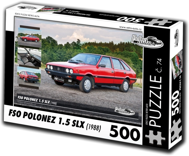Puzzle RETRO-AUTA FSO Polonez 1.5 SLX (1988) – 500 darabos