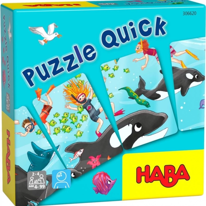 Gyors Puzzle társasjáték gyerekeknek