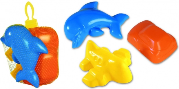 Dohány homokozó formák 3 db keverék
