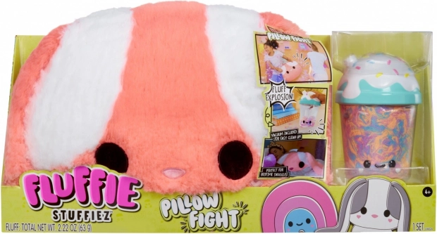 Fluffie Stuffiez Pillow Fight nyuszi párna