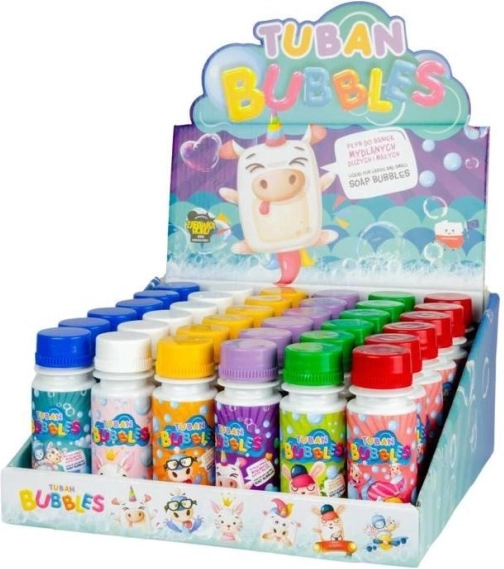 Kis buborék szett 60 ml – mix, display 36 db