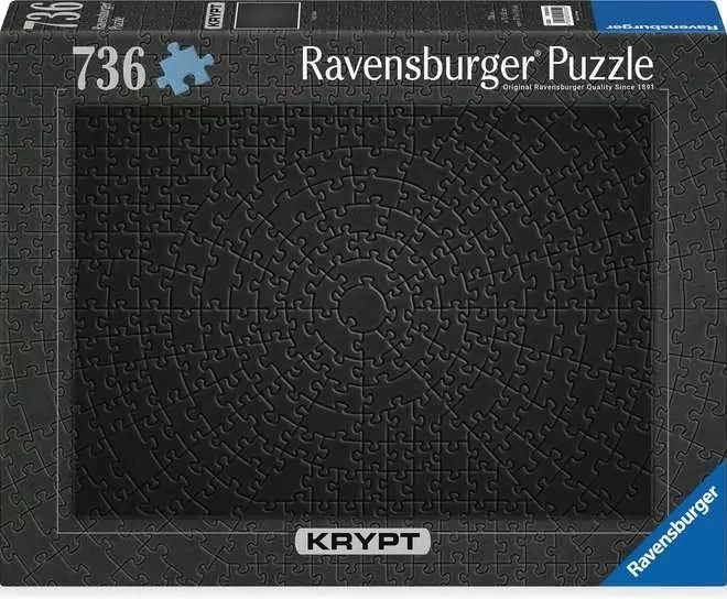 RAVENSBURGER Krypt fekete kirakó 736 darab