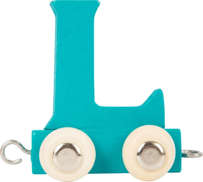 Small foot fa vonat – színes ábécé L betű