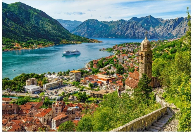 Puzzle 500 darabos Kotor Fekete Hegy