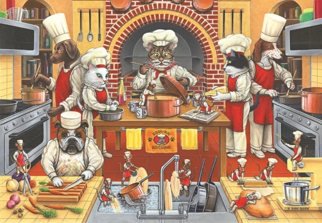 Puzzle Állatkonyha 500 darabos