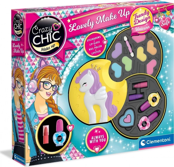 Clementoni Crazy Chic aranyos smink: Egyszarvú