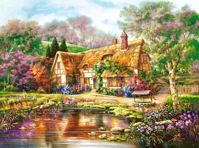 3000 darabos puzzle – Alkony Woodgreen-tó partján