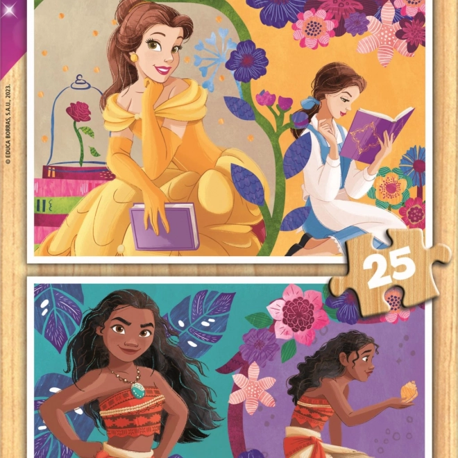 Educa fa puzzle Disney hercegnők 25 darab