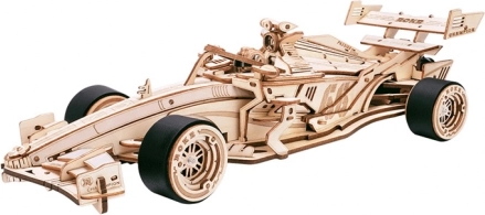 3D Fa Puzzle Versenyautó