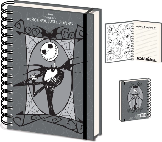 Gyűrűs notesz Nightmare Before Christmas