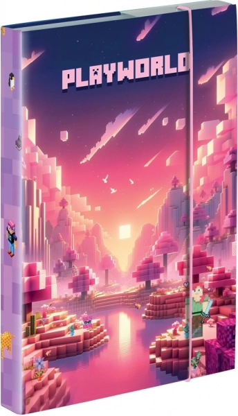 A5-ös füzetbox Playworld Girl