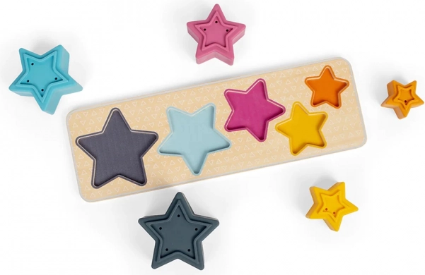 Bigjigs Toys vízi csillag berakó puzzle