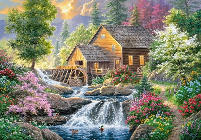 CHERRY PAZZI Puzzle Nyári malom – 2000 darab