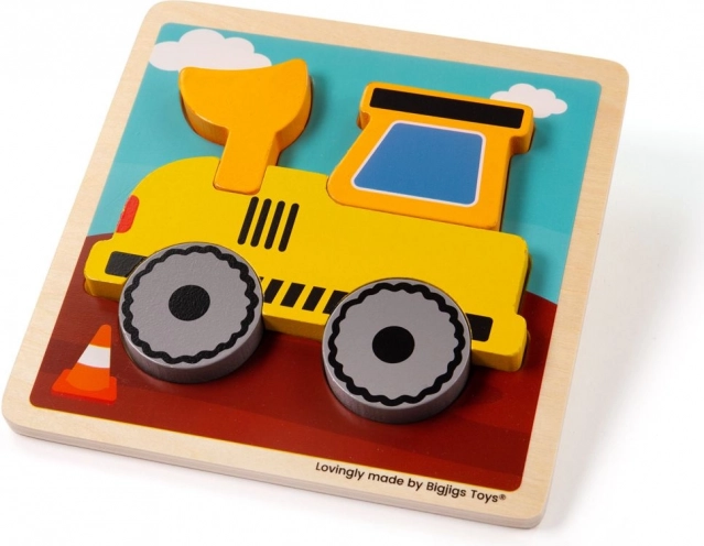 Bigjigs Toys markolós illesztő puzzle