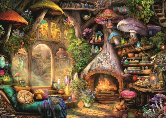 Ravensburger puzzle Gombaházikó 1000 darab