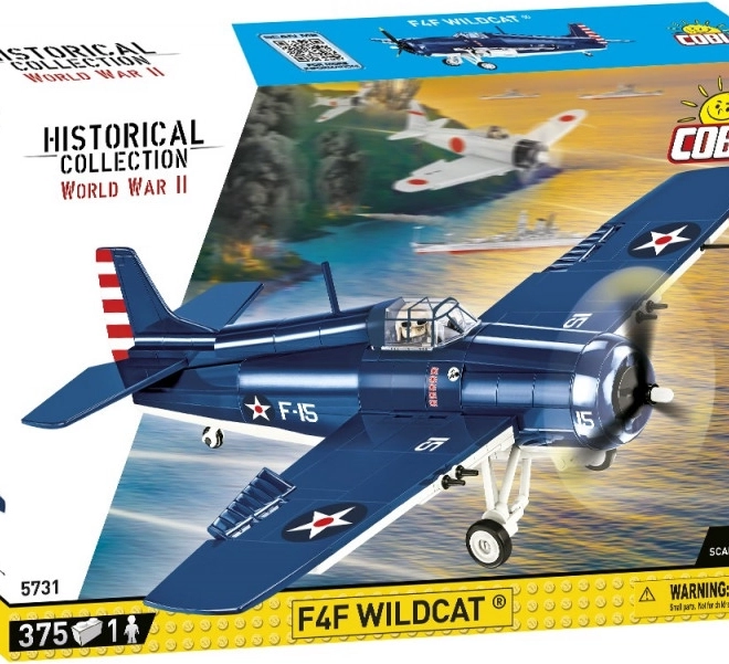 Építőkészlet Történelmi Gyűjtemény F4F Wildcat - Northrop Grumman