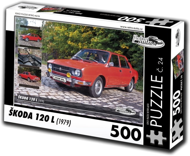 RETRO-AUTA kirakó Škoda 120 L 500 darab