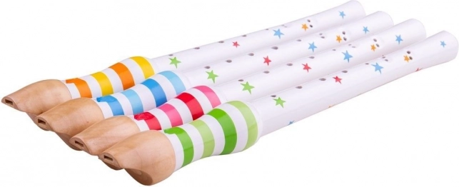 Fa fuvola gyerekeknek zöld - Bigjigs Toys