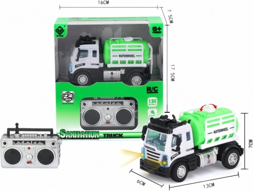 Mini öntözőkocsi R/C 1:64