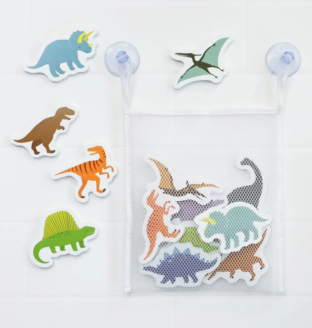 A Little Lovely Company hab játékok fürdőbe – Dinoszauruszok