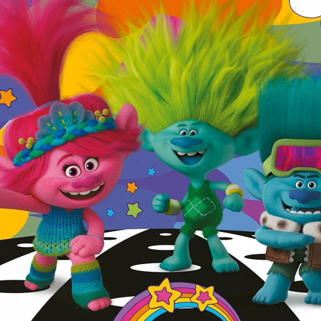 Trefl Trollok – vidám trollok, 100 darabos puzzle
