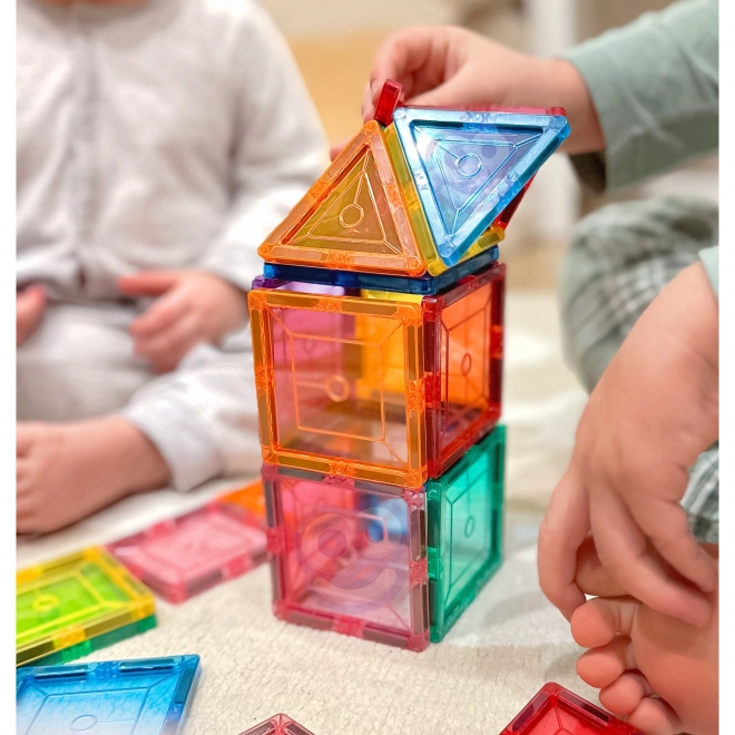 Woopie mágneses Montessori építő kockák 3D