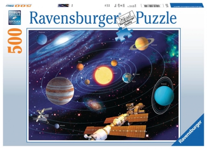 Ravensburger bolygórendszer puzzle 500 darabos