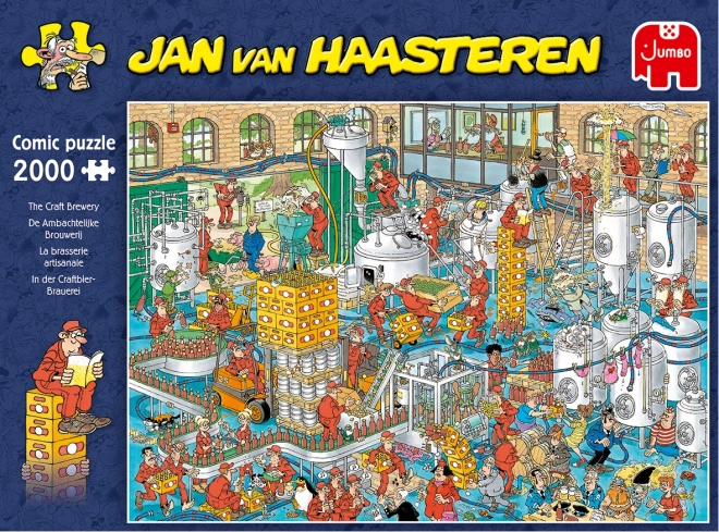 Jan van Haasteren kézműves sörfőzde puzzle 2000 darabos