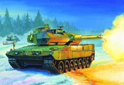 Svéd harckocsi modell Strv 122