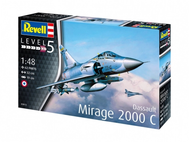 Dassault Mirage 2000C repülőgép modell 1/48 méretarányban