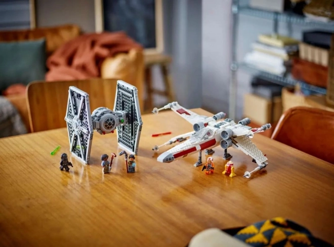 star wars kombinált TIE és X-szárny lego készlet