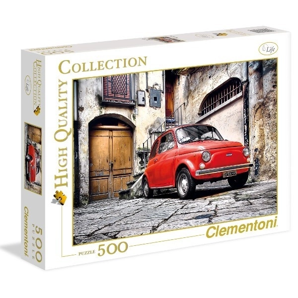 Clementoni 500 darabos puzzle - FIAT 500